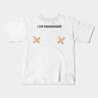 I Did Shenanigans - Utah Canyoneers (Black) Kids T-Shirt